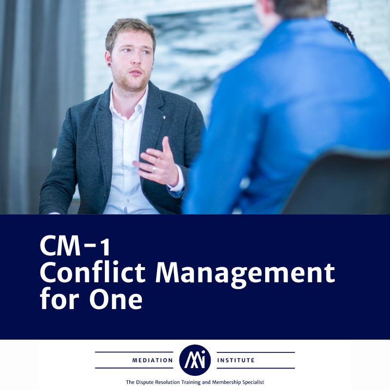 Conflict Management for One Training